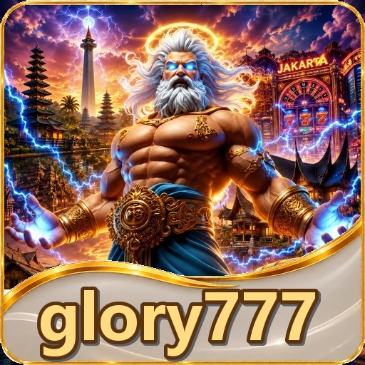 Cuplikan layar beranda aplikasi glory777 di ponsel Android